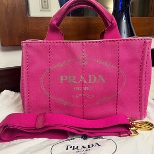 Prada Canapa with original strap and dustbag